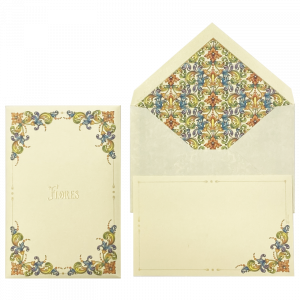 Flores set de sobres y tarjetas pequeño