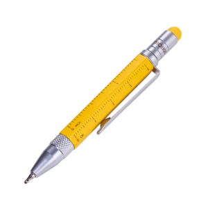 Bolígrafo Construction Liliput Amarillo Troika