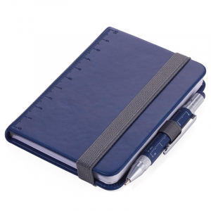 Set Libreta + Bolígrafo Construction Liliput Azul Troika