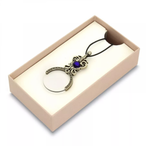 Lupa colgante Ranieri azul