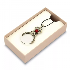 Lupa colgante Ranieri roja