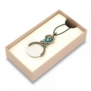 Lupa colgante Ranieri turquesa