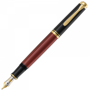 Pluma Souverän M400 roja Pelikan