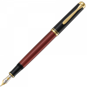 Pluma Souverän M800 roja Pelikan