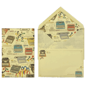 Olivetti set de sobres y tarjetas pequeño