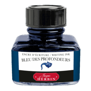 Tintero J. Herbin Bleu des profondeurs