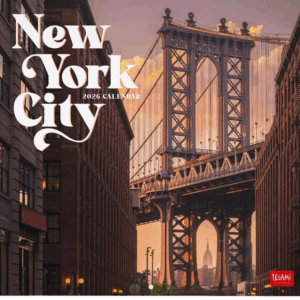 Calendario Pared 2026 New York