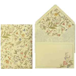 Primavera set de sobres y tarjetas mediano