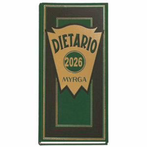 Dietario Myrga 2/3 Verde 2026