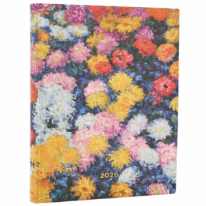 Agenda Crisantemos de Monet 2026 Ultra DP Flexis Paperblanks