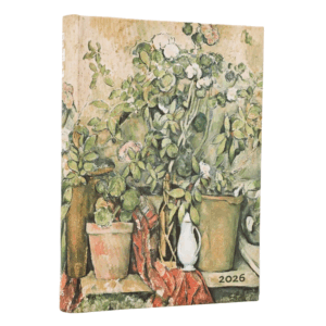 Agenda Macetas de Terracotta, Paul Cezánne  2026 Midi DP Paperblanks