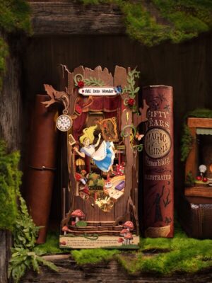 Maqueta Bookstore Fall into Wonder - Alicia en el País de las Maravillas
