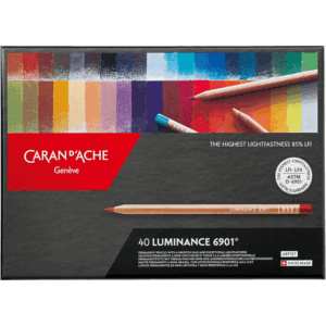 Luminance 6901 Caran d'Ache 40 lápices de colores