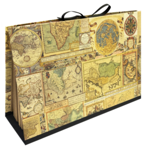 Archivador acordeón Mapas en miniatura A4