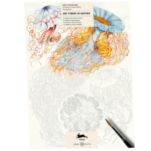 Libro de Colorear Artists' Colouring Book Art Forms in Nature