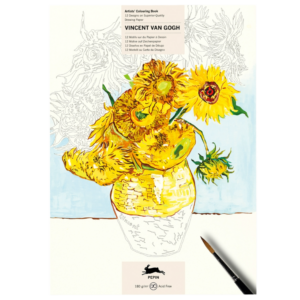 Libro de Colorear Artists' Colouring Book Van Gogh