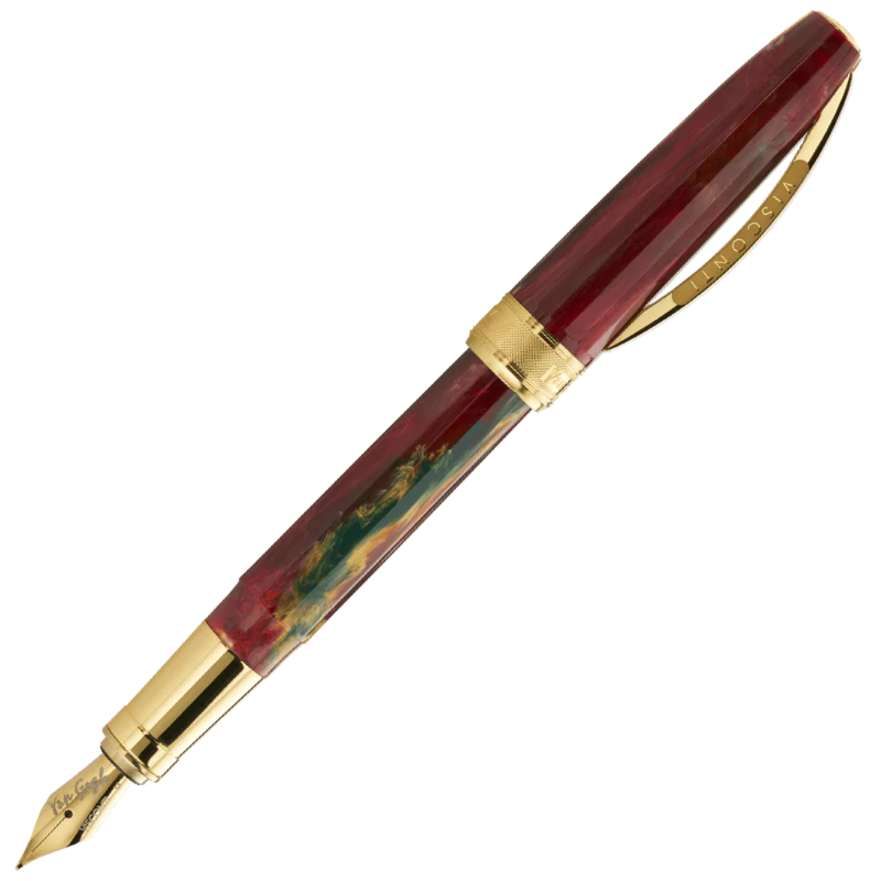 ViscontiVanGoghFountainPen-FloweringPlumOrchardPosted