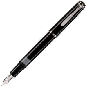 Estilográfica Pelikan Classic M205 Negro-Plata