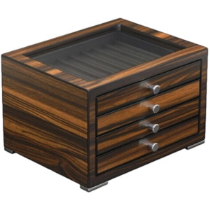 Vitrina guarda plumas Ebony 32